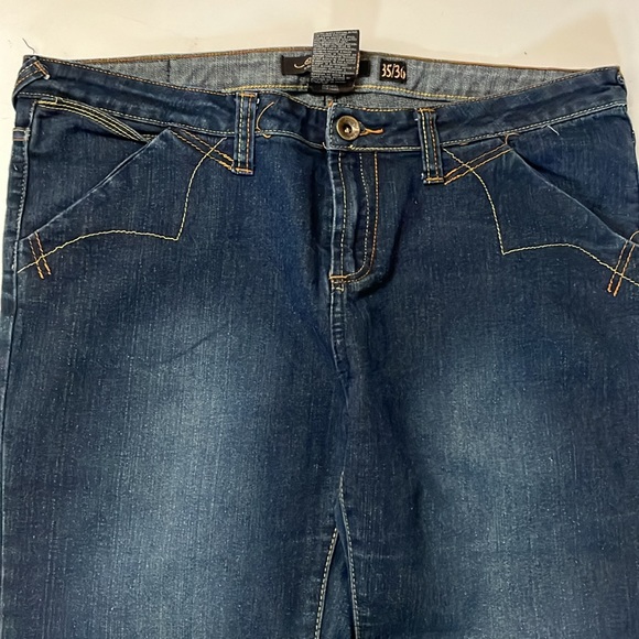Ed Hardy Vintage bootcut jeans size 35/36 Christian Audigier - Picture 12 of 12